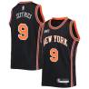 2021-22City Jared Jeffries Twill Basketball Jersey -Knicks #9 Jeffries Twill Jerseys, FREE SHIPPING