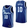 Royal Classic Lindsey Hunter Twill Basketball Jersey -Lakers #10 Hunter Twill Jerseys, FREE SHIPPING