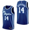 Royal Classic Stanislav Medvedenko Twill Basketball Jersey -Lakers #14 Medvedenko Twill Jerseys, FREE SHIPPING