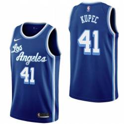 Royal Classic C.J. Kupec Twill Basketball Jersey -Lakers #41 Kupec Twill Jerseys, FREE SHIPPING