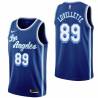 Royal Classic Clyde Lovellette Twill Basketball Jersey -Lakers #89 Lovellette Twill Jerseys, FREE SHIPPING