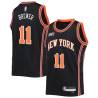 2021-22City Ronnie Brewer Twill Basketball Jersey -Knicks #11 Brewer Twill Jerseys, FREE SHIPPING