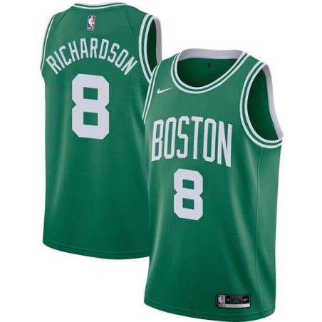 Green Josh Richardson Celtics #8 Twill Basketball Jersey FREE SHIPPING