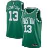 Green Tristan Thompson Celtics #13 Twill Basketball Jersey FREE SHIPPING