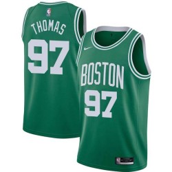 Green Brodric Thomas Celtics #97 Twill Basketball Jersey FREE SHIPPING