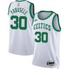 White Classic Guerschon Yabusele Celtics #30 Twill Basketball Jersey FREE SHIPPING