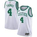 Isaiah Thomas Twill Basketball Jersey -Celtics #4 Thomas Twill Jerseys, FREE SHIPPING