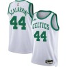 White Classic Brian Scalabrine Twill Basketball Jersey -Celtics #44 Scalabrine Twill Jerseys, FREE SHIPPING