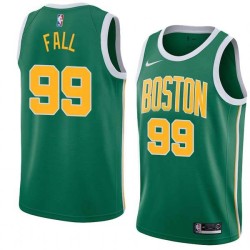 Green_Gold Tacko Fall Celtics #99 Twill Basketball Jersey FREE SHIPPING