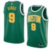 Green_Gold Rajon Rondo Twill Basketball Jersey -Celtics #9 Rondo Twill Jerseys, FREE SHIPPING