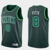 2020-21Earned Malik Fitts Celtics #8 Twill Basketball Jersey FREE SHIPPING