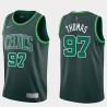 2020-21Earned Brodric Thomas Celtics #97 Twill Basketball Jersey FREE SHIPPING