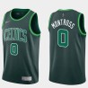 2020-21Earned Eric Montross Twill Basketball Jersey -Celtics #0 Montross Twill Jerseys, FREE SHIPPING