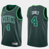 2020-21Earned Popeye Jones Twill Basketball Jersey -Celtics #4 Jones Twill Jerseys, FREE SHIPPING
