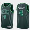 2020-21Earned Keith Bogans Twill Basketball Jersey -Celtics #4 Bogans Twill Jerseys, FREE SHIPPING