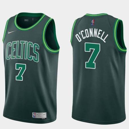 2020-21Earned Dermie O'Connell Twill Basketball Jersey -Celtics #7 O'Connell Twill Jerseys, FREE SHIPPING