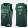 2020-21Earned Andre Turner Twill Basketball Jersey -Celtics #7 Turner Twill Jerseys, FREE SHIPPING