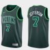 2020-21Earned Al Jefferson Twill Basketball Jersey -Celtics #7 Jefferson Twill Jerseys, FREE SHIPPING