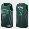 2020-21Earned Mikki Moore Twill Basketball Jersey -Celtics #7 Moore Twill Jerseys, FREE SHIPPING