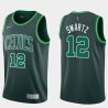 2020-21Earned Dan Swartz Twill Basketball Jersey -Celtics #12 Swartz Twill Jerseys, FREE SHIPPING