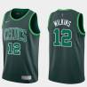 2020-21Earned Dominique Wilkins Twill Basketball Jersey -Celtics #12 Wilkins Twill Jerseys, FREE SHIPPING