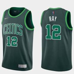 2020-21Earned Allan Ray Twill Basketball Jersey -Celtics #12 Ray Twill Jerseys, FREE SHIPPING