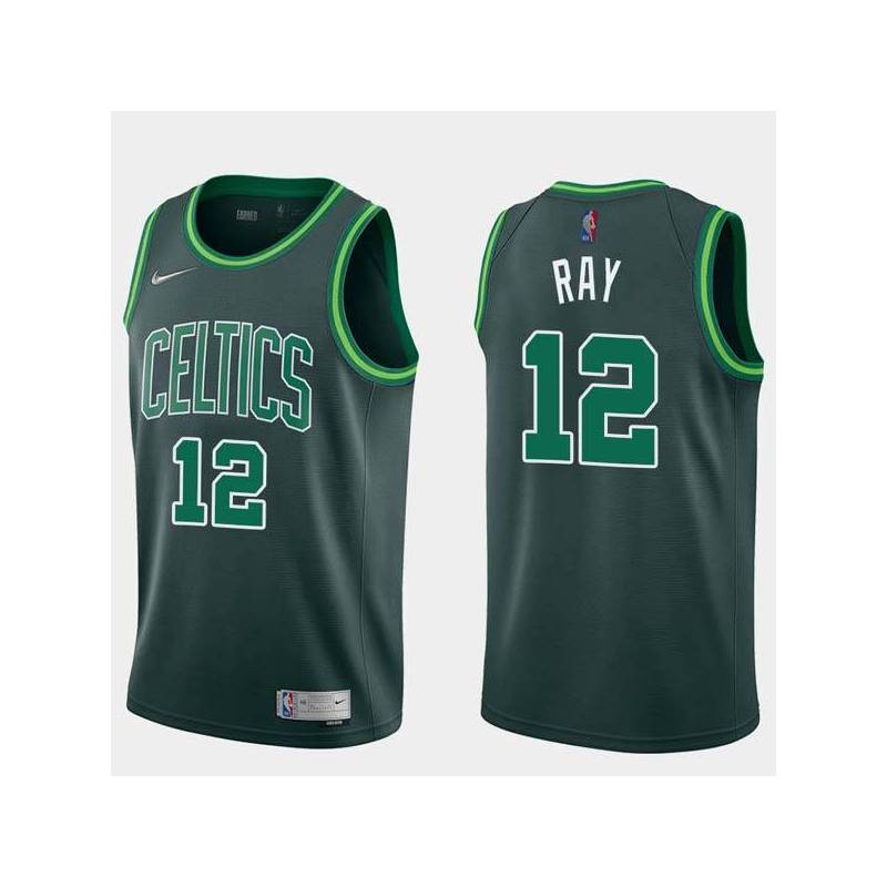 2020-21Earned Allan Ray Twill Basketball Jersey -Celtics #12 Ray Twill Jerseys, FREE SHIPPING