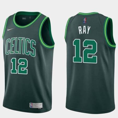 2020-21Earned Allan Ray Twill Basketball Jersey -Celtics #12 Ray Twill Jerseys, FREE SHIPPING