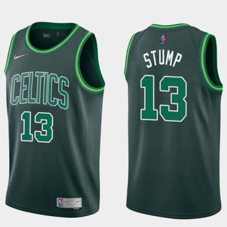 2020-21Earned Gene Stump Twill Basketball Jersey -Celtics #13 Stump Twill Jerseys, FREE SHIPPING