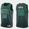 2020-21Earned Ed Mikan Twill Basketball Jersey -Celtics #15 Mikan Twill Jerseys, FREE SHIPPING