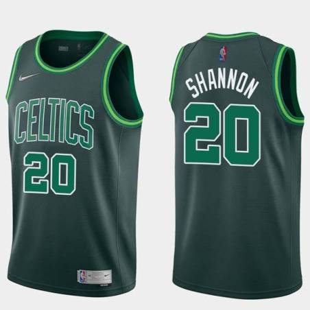 2020-21Earned Earl Shannon Twill Basketball Jersey -Celtics #20 Shannon Twill Jerseys, FREE SHIPPING