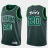 2020-21Earned Rex Morgan Twill Basketball Jersey -Celtics #20 Morgan Twill Jerseys, FREE SHIPPING