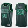 2020-21Earned Tyus Edney Twill Basketball Jersey -Celtics #20 Edney Twill Jerseys, FREE SHIPPING