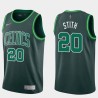 2020-21Earned Bryant Stith Twill Basketball Jersey -Celtics #20 Stith Twill Jerseys, FREE SHIPPING