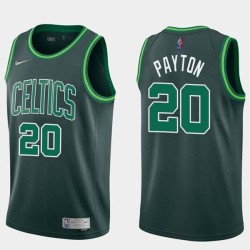 2020-21Earned Gary Payton Twill Basketball Jersey -Celtics #20 Payton Twill Jerseys, FREE SHIPPING