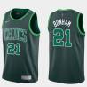 2020-21Earned Ron Bonham Twill Basketball Jersey -Celtics #21 Bonham Twill Jerseys, FREE SHIPPING