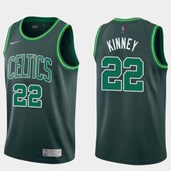 2020-21Earned Bob Kinney Twill Basketball Jersey -Celtics #22 Kinney Twill Jerseys, FREE SHIPPING