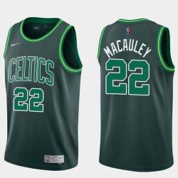 2020-21Earned Ed Macauley Twill Basketball Jersey -Celtics #22 Macauley Twill Jerseys, FREE SHIPPING