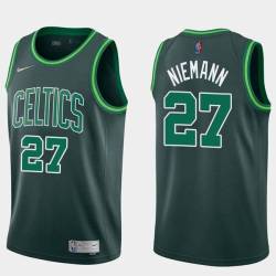 2020-21Earned Rich Niemann Twill Basketball Jersey -Celtics #27 Niemann Twill Jerseys, FREE SHIPPING