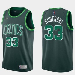 2020-21Earned Steve Kuberski Twill Basketball Jersey -Celtics #33 Kuberski Twill Jerseys, FREE SHIPPING