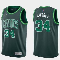 2020-21Earned Dennis Awtrey Twill Basketball Jersey -Celtics #34 Awtrey Twill Jerseys, FREE SHIPPING