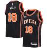 2021-22City Wayne Molis Twill Basketball Jersey -Knicks #18 Molis Twill Jerseys, FREE SHIPPING