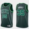 2020-21Earned Billy Knight Twill Basketball Jersey -Celtics #35 Knight Twill Jerseys, FREE SHIPPING