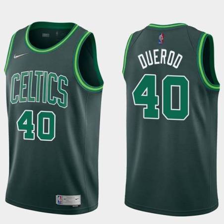 2020-21Earned Terry Duerod Twill Basketball Jersey -Celtics #40 Duerod Twill Jerseys, FREE SHIPPING