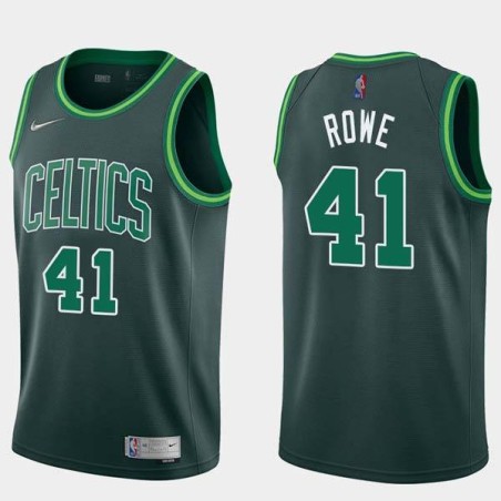 2020-21Earned Curtis Rowe Twill Basketball Jersey -Celtics #41 Rowe Twill Jerseys, FREE SHIPPING