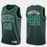 2020-21Earned Jerome Anderson Twill Basketball Jersey -Celtics #42 Anderson Twill Jerseys, FREE SHIPPING