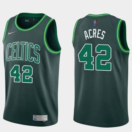 2020-21Earned Mark Acres Twill Basketball Jersey -Celtics #42 Acres Twill Jerseys, FREE SHIPPING