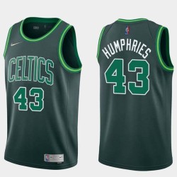 2020-21Earned Kris Humphries Twill Basketball Jersey -Celtics #43 Humphries Twill Jerseys, FREE SHIPPING