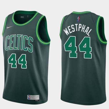 2020-21Earned Paul Westphal Twill Basketball Jersey -Celtics #44 Westphal Twill Jerseys, FREE SHIPPING