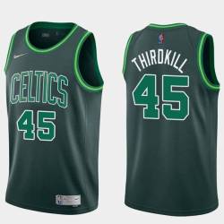 2020-21Earned David Thirdkill Twill Basketball Jersey -Celtics #45 Thirdkill Twill Jerseys, FREE SHIPPING